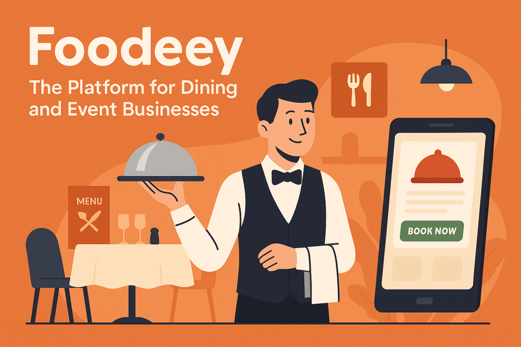 Foodeey: The Platform for Dining and Event Businesses